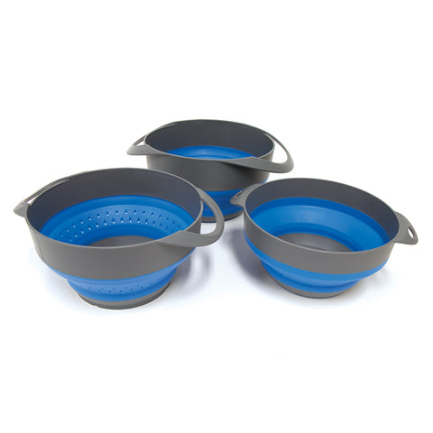 Popup Colander And 2 Bowl Set