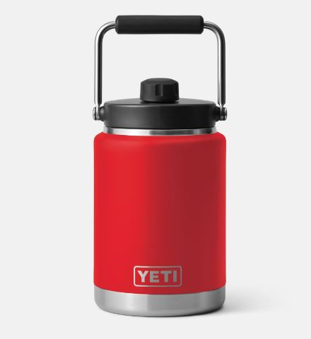 Rambler Half Gallon Jug Rescue Red