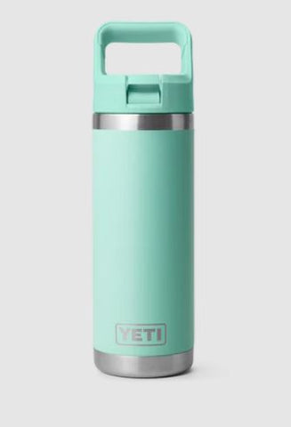 Rambler 18oz Straw Bottle Seafoam