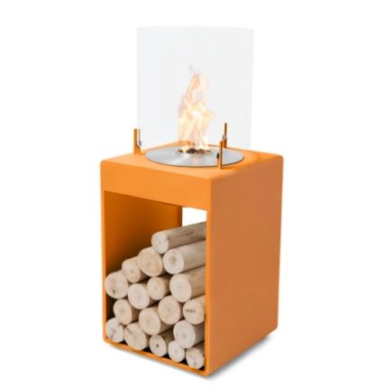 Pop 3 T Orange Fireplace