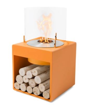 Pop 8 L Orange Fireplace
