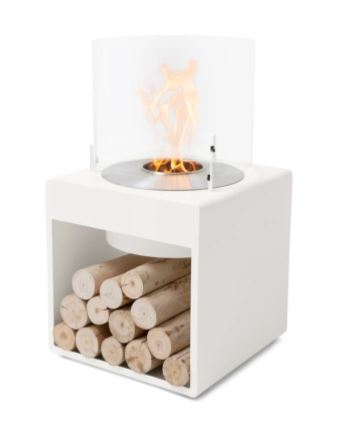 Pop 8 L White Fireplace