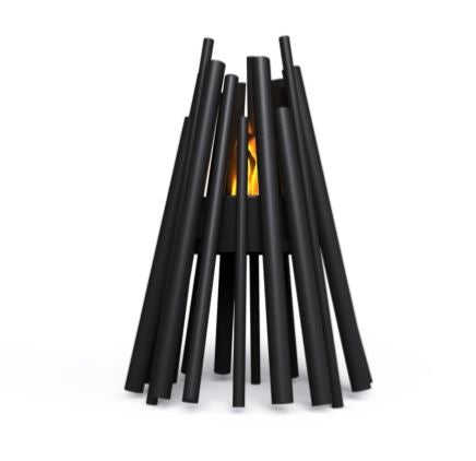 Stix 8 Fire Pit Black