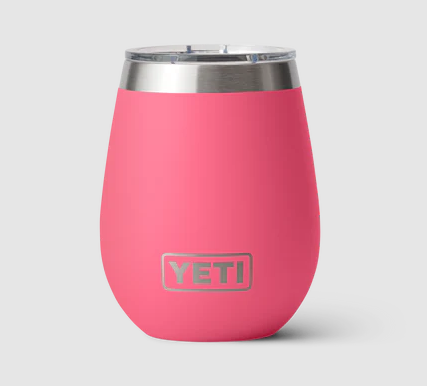 Rambler 10oz Wine Tumbler Tropical Pink