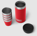Yeti Shot Glasses Rescue Red (inc Carry Case)