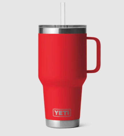Rambler 35oz Straw Mug Rescue Red
