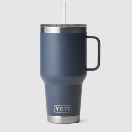 Rambler 35oz Straw Mug Navy