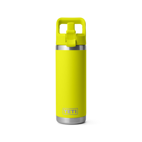 Rambler 18oz Straw Bottle Firefly Yellow