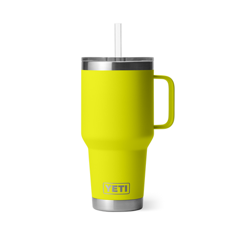 Rambler 35oz Straw Mug Firefly Yellow