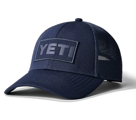 Navy On Navy Patch Trucker Hat