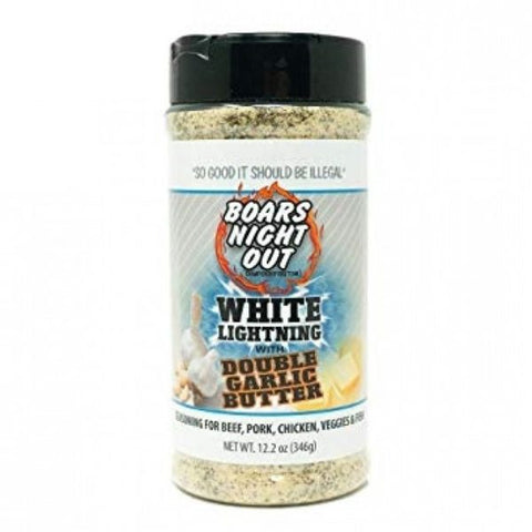 White Lightning Double Garlic Rub