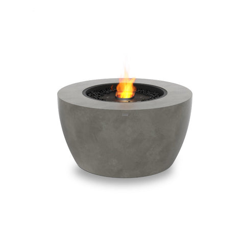 Pod 40 Fire Pit Bowl Natural with black burner