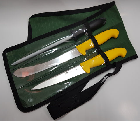 KNIFE ROLL BUSH COOK SET