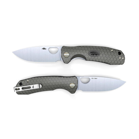 Knife Drop Point Medium Black