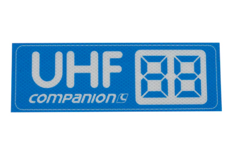 UHF Channel Caravan Sticker