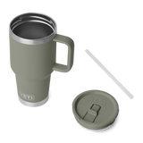 Rambler 30oz Travel Straw Mug Pampa Green