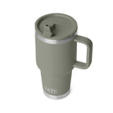 Rambler 30oz Travel Straw Mug Pampa Green