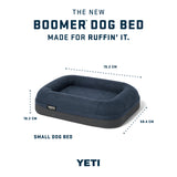 Boomer Dog Bed Small Navy
