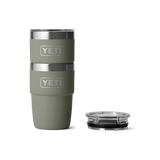 Rambler 8oz CL Stackable Cup Pampa Green