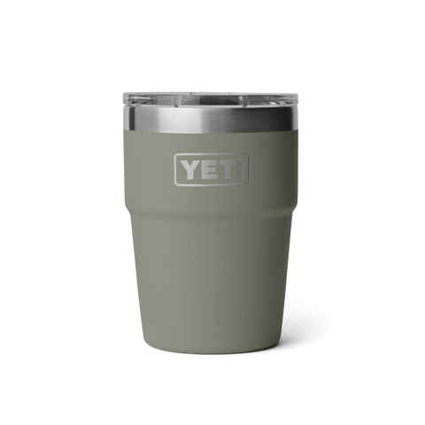 Rambler 16oz Stackable Cup Pampa Green