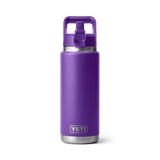 Bottle Rambler 26oz Straw Pace Purple