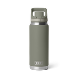 Bottle Rambler 26oz Flip Chug Pampa Green