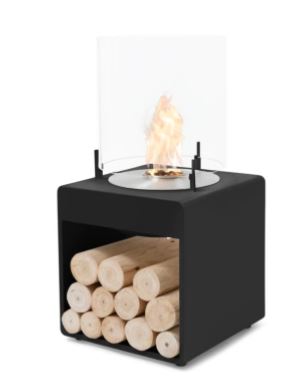 Pop 3 L Black Fireplace