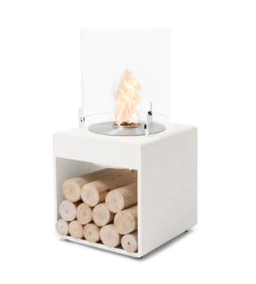 Pop 3 L White Fireplace