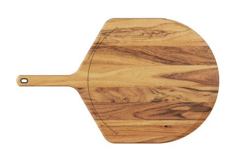 Acacia Wood Pizza Peel & Server XL