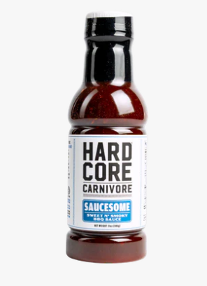 Hardcore Carnivore Saucesome BBQ Sauce 595g