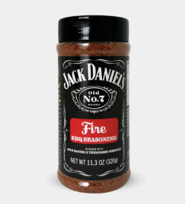 Jack Daniels Fire BBQ Seasoning 320g