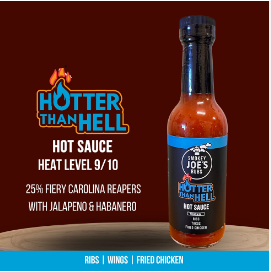 Hotter Than Hell Hot Sauce 250ml