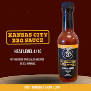 Kansas City BBQ Sweet and Tangy Sauce  250ml