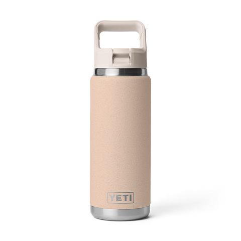 Bottle Rambler 26oz Straw Tahini