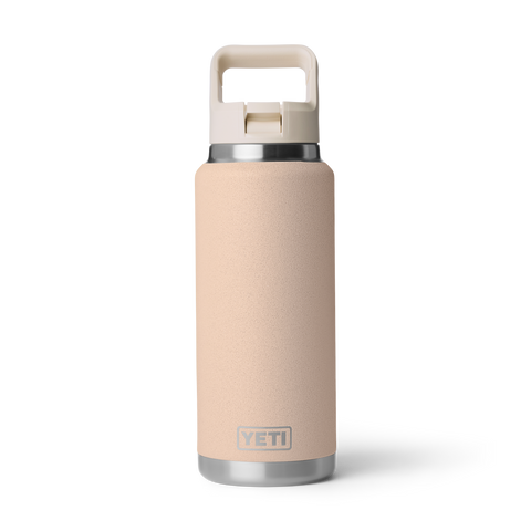 Bottle Rambler 36oz Straw Tahini