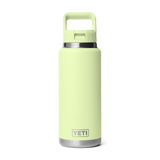 Bottle Rambler 36oz Straw Grasshopper