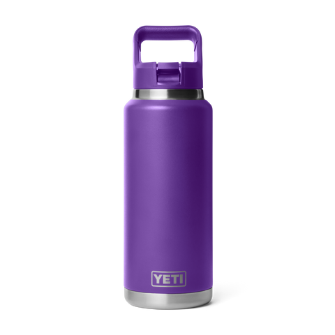 Bottle Rambler 36oz Straw Pace Purple
