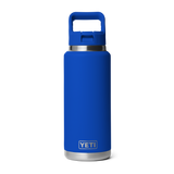 Bottle Rambler 36oz Straw Royal Blue