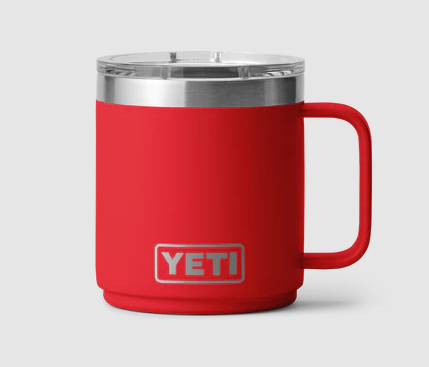 Rambler 10oz CL Stackable Mug Rescue Red