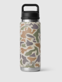 Bottle Rambler 26oz Chug Tan Camo