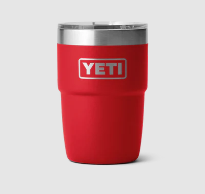 Rambler 8oz Stackable Cup Rescue Red