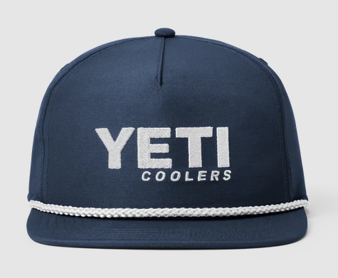 Yeti Cooler Flat Brim Rope Hat