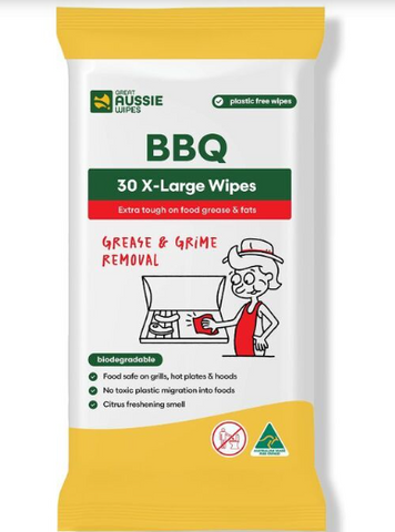 X-Large BBQ Wipes 30 pack