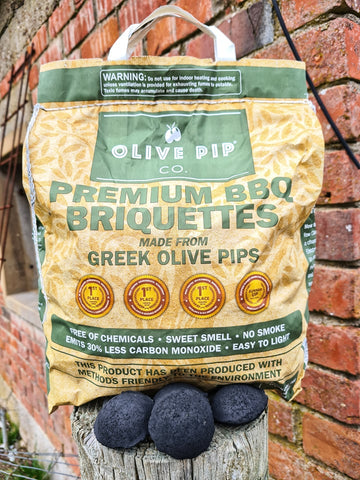 Olive Pip Bbq Briquettes 3kg