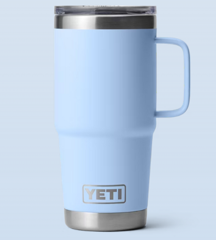 Rambler 20oz Travel Mug Big Sky Blue