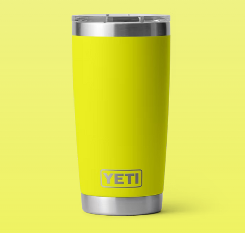 Tumbler Rambler 20oz Firefly Yellow