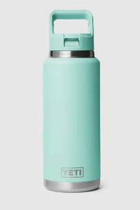 Bottle Rambler 36oz Straw Seafoam