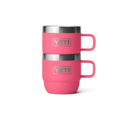 6oz Rambler Stackable Mugs 2 pack Tropical Pink