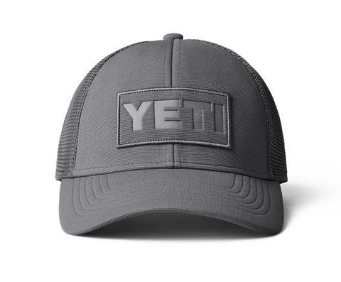 Core Patch Trucker Hat Grey on Grey