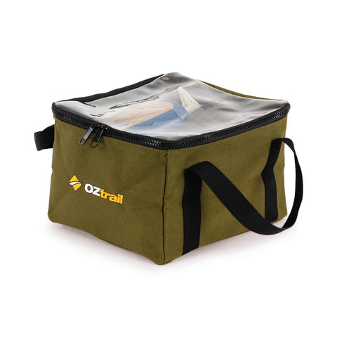 Bag Clear Top Canvas Medium